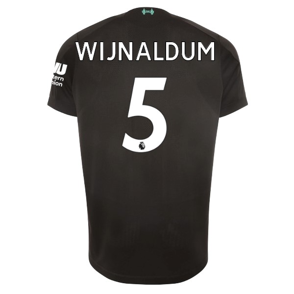 Trikot Liverpool NO.5 Wijnaldum Ausweich 2019-20 Schwarz Fussballtrikots Günstig